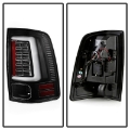 Picture of Spyder Dodge Ram 09-18 LED Tail Lights - All Black ALT-YD-DRAM09V2-LED-BKV2 Incandescent Only