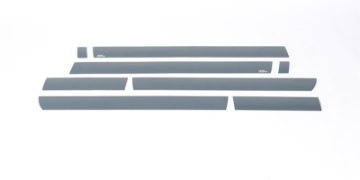 Picture of Putco 15-19 GMC Sierra HD Crew Cab Dually 8pcs Black Platinum Rocker Panels