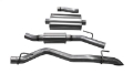 Picture of Corsa 2020-2025 Jeep Gladiator JT 3-0in Cat-Back Touring Single Side Exit w- Turn Down Tip
