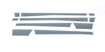 Picture of Putco 10-18 RAM 2500 Reg Cab 8ft - 5-5in Wide w-o Factory Flares 10pcs Blk Platinum Rocker Panels