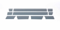 Picture of Putco 09-14 Ford F-150 Reg Cab 5-5ft Box - 7in Wide 10pcs Black Platinum Rocker Panels