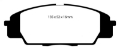 Picture of EBC 07-11 Acura CSX Canada 2-0 Type S Redstuff Front Brake Pads