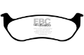 Picture of EBC 07-11 Ford Explorer Sport Trac 4-0 Greenstuff Rear Brake Pads
