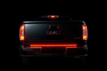 Picture of Putco 48in Red Blade LED Tailgate Light Bar for Ford Trucks w- Blis and Trailer Detection