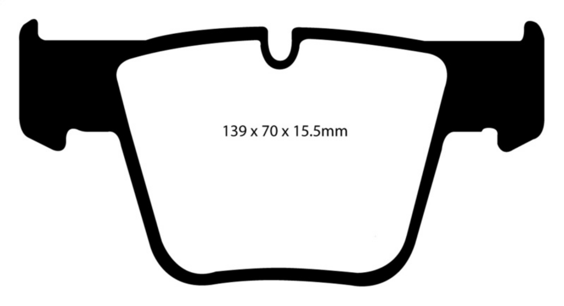 Picture of EBC 07-11 Mercedes-Benz CL63 AMG 6-2 Redstuff Front Brake Pads