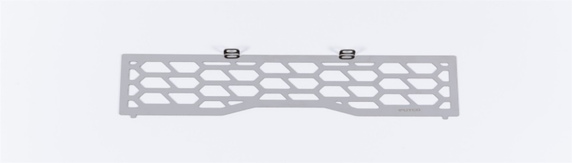 Picture of Putco 2020 Ford SuperDuty - Hex Shield - Polished SS Bumper Grille Inserts