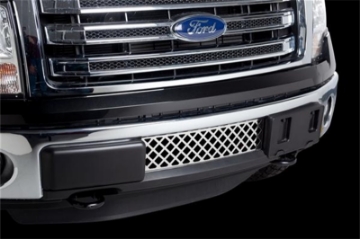 Picture of Putco 11-14 Ford F-150 - EcoBoost Grille - Stainless Steel - Diamond Design Bumper Grille Inserts