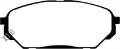 Picture of EBC 07-12 Hyundai Veracruz 3-8 Greenstuff Front Brake Pads