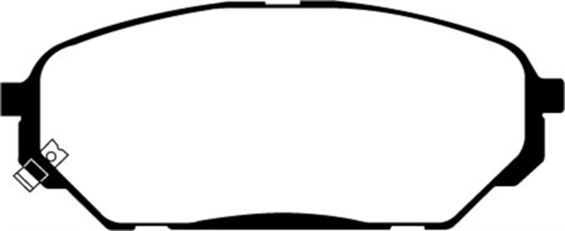 Picture of EBC 07-12 Hyundai Veracruz 3-8 Greenstuff Front Brake Pads