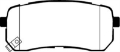 Picture of EBC 07-12 Hyundai Veracruz 3-8 Greenstuff Rear Brake Pads