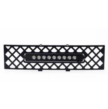 Picture of Putco 11-14 Ford F-150 - EcoBoost Bumper Grille Insert - Black SS Diamond w- 10in Luminix Light Bar