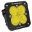 Picture of Baja Designs Squadron Pro Black Wide Cornering Pattern Flush Mount LED Light Pod - Amber