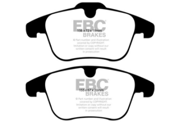 Picture of EBC 07-12 Land Rover LR2 3-2 Ultimax2 Front Brake Pads