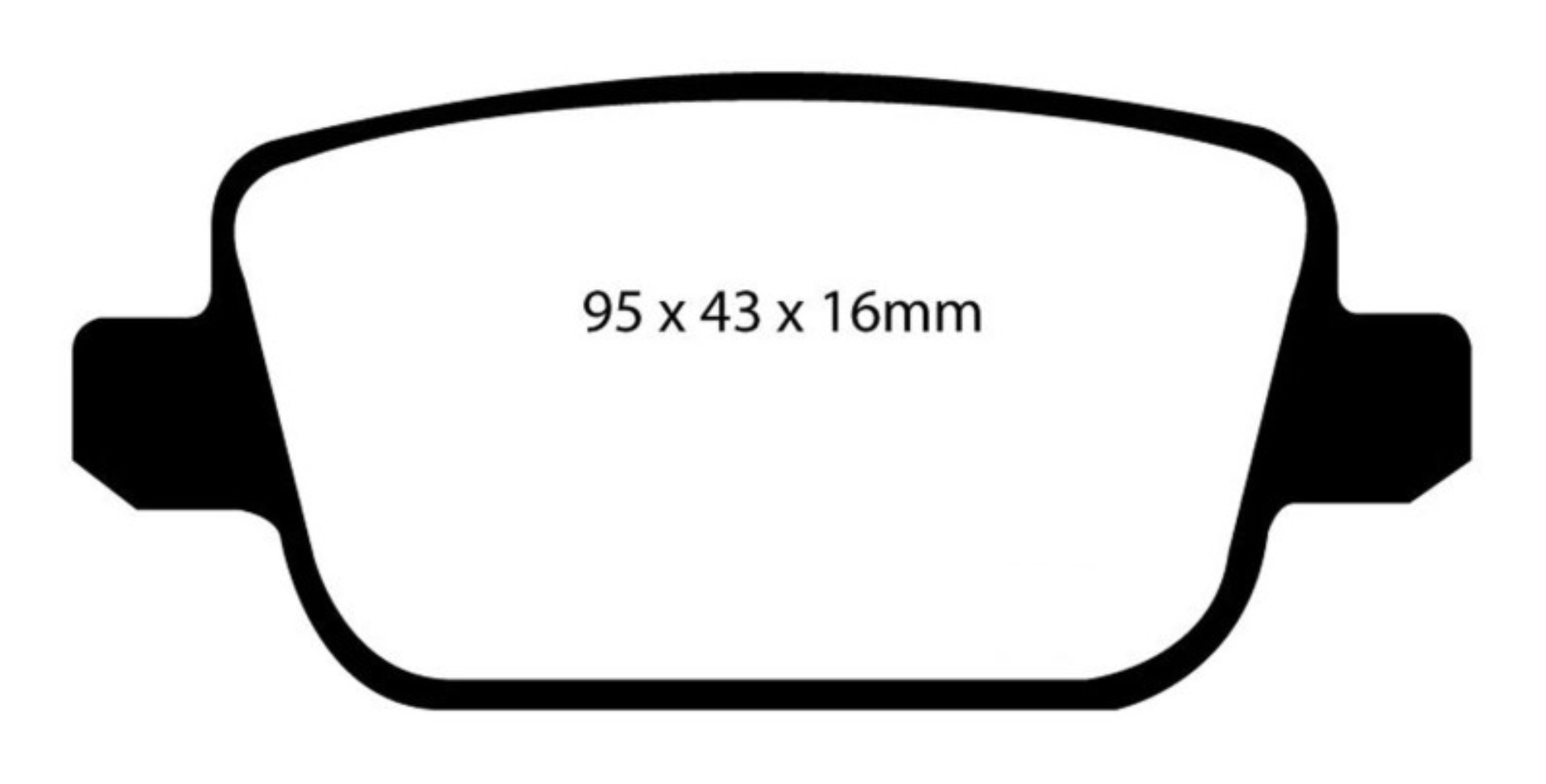 Picture of EBC 07-12 Land Rover LR2 3-2 Ultimax2 Rear Brake Pads