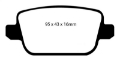 Picture of EBC 07-12 Land Rover LR2 3-2 Yellowstuff Rear Brake Pads