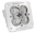 Picture of Baja Designs Squadron Sport White Wide Cornering Pattern Flush Mount LED Light Pod - Clear