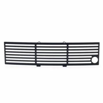 Picture of Putco 11-14 Ford F-150 - EcoBoost Bumper Grille Inserts - SS - Black Bar w- Heater Plug Opening