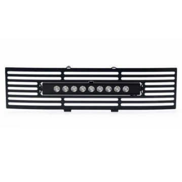 Picture of Putco 11-14 Ford F-150 - EcoBoost Bumper Grille Inserts - Black SS Bar and 10in Luminix Light Bar
