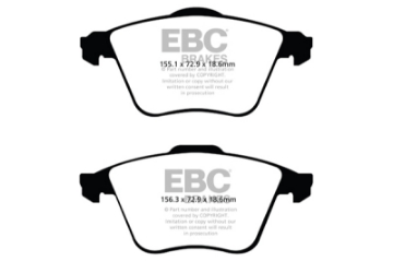 Picture of EBC 07-13 Mazda 3 2-3 Turbo Ultimax2 Front Brake Pads