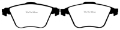 Picture of EBC 07-13 Mazda 3 2-3 Turbo Yellowstuff Front Brake Pads