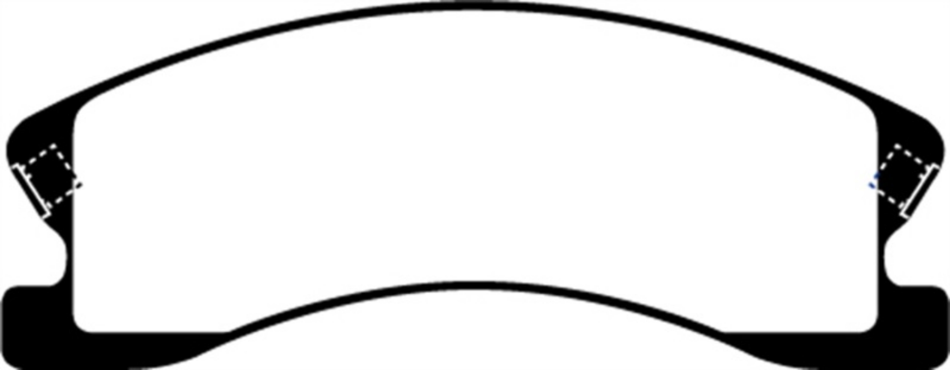 Picture of EBC 99-04 Jeep Grand Cherokee 4-0 Akebono Ultimax2 Front Brake Pads