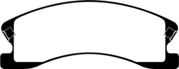 Picture of EBC 99-04 Jeep Grand Cherokee 4-0 Akebono Ultimax2 Front Brake Pads