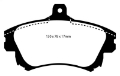 Picture of EBC 99-04 Volvo S40 1-9 Turbo T4 200 BHP Redstuff Front Brake Pads