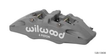 Picture of Wilwood DynaPro DP6 Lug Mount Anodized Alum- Caliper 1-62in-1-38in-1-38in Piston -38in Rotor - Right