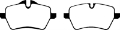 Picture of EBC 07-14 Mini Hardtop 1-6 Turbo Cooper S Yellowstuff Front Brake Pads