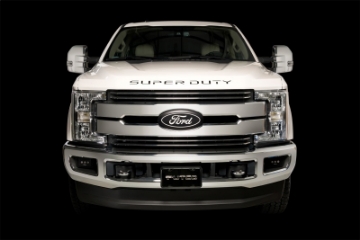 Picture of Putco 17-19 Ford SUPERDUTY Letters Stamped-Black Platinum Tailgate-Rear