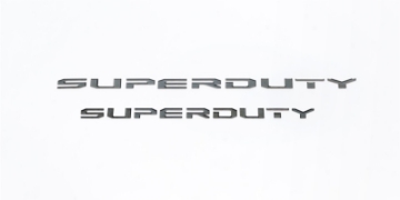 Picture of Putco 17-20 Ford SUPERDUTY Letters Stamped-Black Platinum Hood-Front