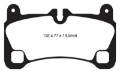 Picture of EBC 08 Porsche Cayenne 4-8 Turbo Yellowstuff Rear Brake Pads