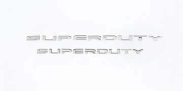 Picture of Putco 17-20 Ford SUPERDUTY Letters Stamped-Stainless Steel Hood-Front