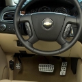 Picture of Putco 07-18 Chevrolet Silverado LD - GMC Sierra LD Liquid Pedals - Track Design