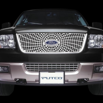 Picture of Putco 02-08 GMC Envoy Liquid Spider Web Grilles
