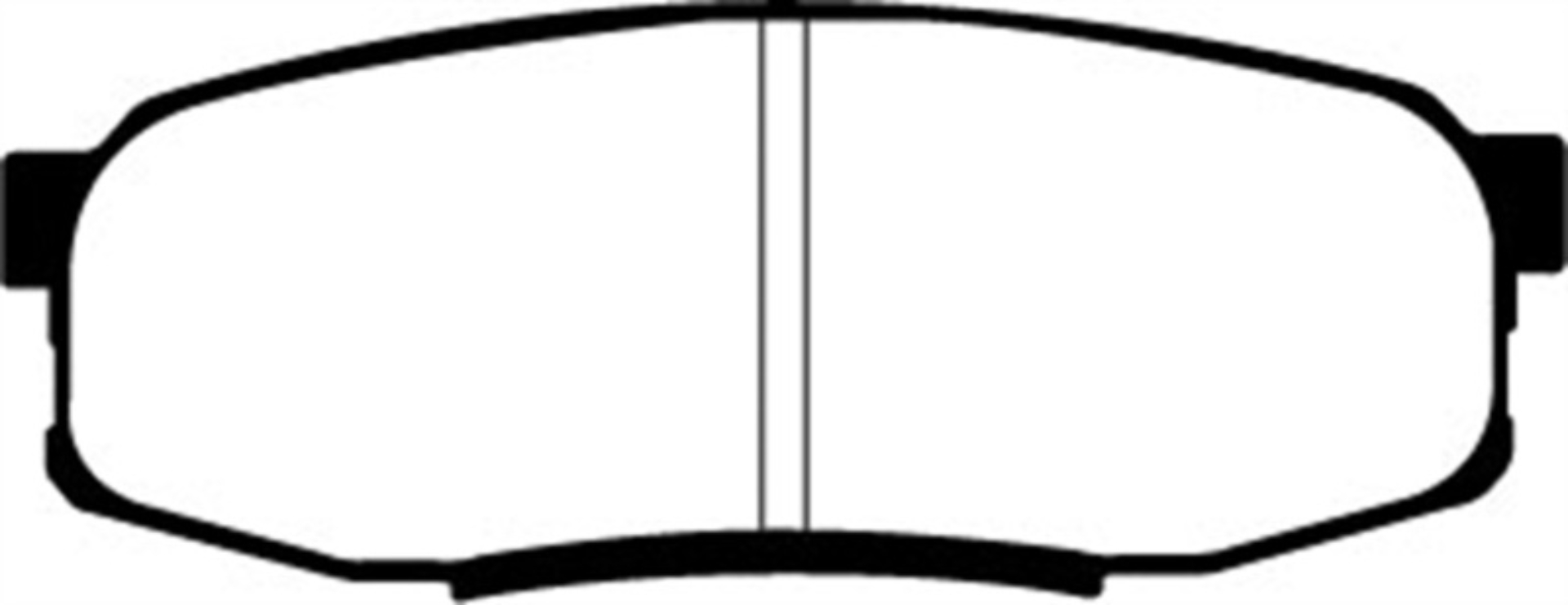 Picture of EBC 08+ Lexus LX570 5-7 Greenstuff Rear Brake Pads