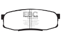 Picture of EBC 08+ Lexus LX570 5-7 Greenstuff Rear Brake Pads