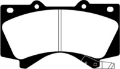 Picture of EBC 08+ Lexus LX570 5-7 Yellowstuff Front Brake Pads