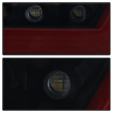 Picture of Spyder 15-16 Ford Mustang LED Reverse Lights - Black Smoke w- Red Bar ALT-YD-FM15RED-REV-BSM