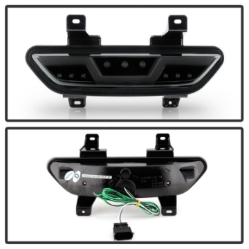 Picture of Spyder 15-16 Ford Mustang LED Reverse Lights - Black Smoke ALT-YD-FM15RED-REV-BSM