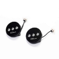 Picture of Putco 07-09 Jeep Wrangler JK - Luminix High Power LED Fog Lamps w- H10 Harness - 1 Pair - 2400LM