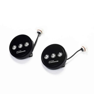 Picture of Putco 07-09 Jeep Wrangler JK - Luminix High Power LED Fog Lamps w- H10 Harness - 1 Pair - 2400LM