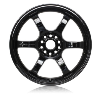 Picture of Gram Lights 57DR 18x8-5 +37 5x100 Glossy Black Wheel