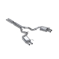 Picture of MBRP 16-20 Ford GT350-GT350R Dual Quad Split Rear Outlet 3in Cat Back T304 Exhaust