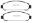 Picture of EBC 08+ Toyota Venza 2-7 Ultimax2 Front Brake Pads