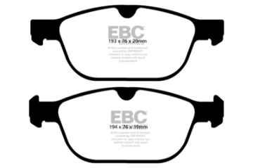 Picture of EBC 08+ Volvo XC60 3-0 Turbo Ultimax2 Front Brake Pads