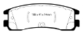 Picture of EBC 08-09 Buick Allure Canada 5-3 Redstuff Rear Brake Pads