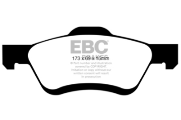 Picture of EBC 08-09 Ford Escape 2-3 Ultimax2 Front Brake Pads