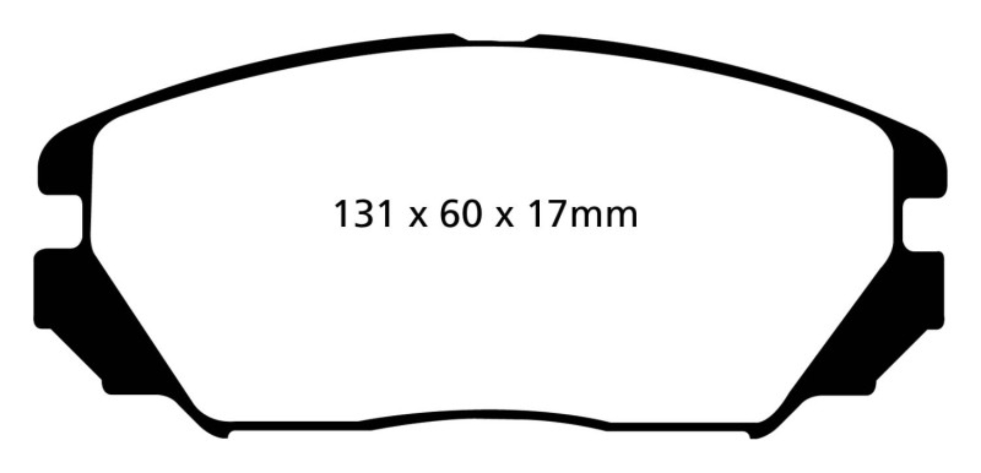 Picture of EBC 08-09 Hyundai Azera 3-3 Greenstuff Front Brake Pads