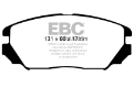 Picture of EBC 08-09 Hyundai Azera 3-3 Yellowstuff Front Brake Pads
